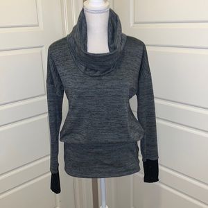 Athleta Batwing and Robin Cowl Sweater Hoodie